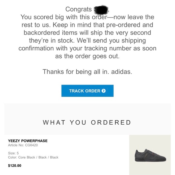 Yeezy Black Powerphase - Picture 6 of 6